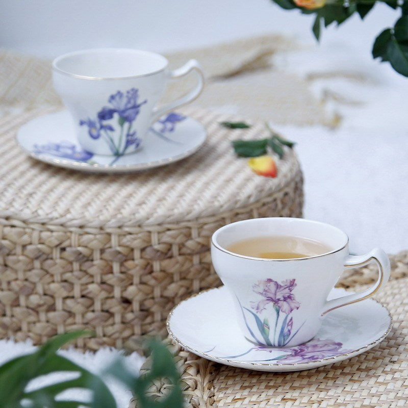 Nordic Light Luxury Love Lusi Coffee Cup Plate Set