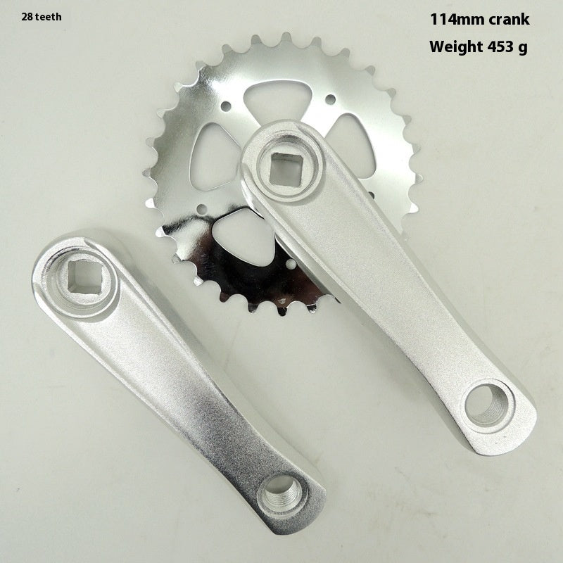 Children's Bicycle Crankset Aluminum Alloy Crank Sprocket