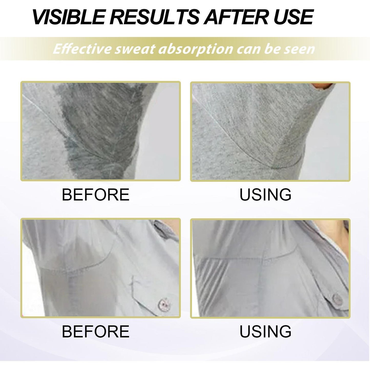 Ilho Underarm Antiperspirant Stick Invisible Long-lasting Anti-sweat And Sweat-absorbing Summer Antiperspirant Patch