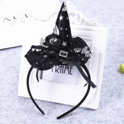 Halloween Headband Pumpkin Party Witch Hat Decoration Supplies