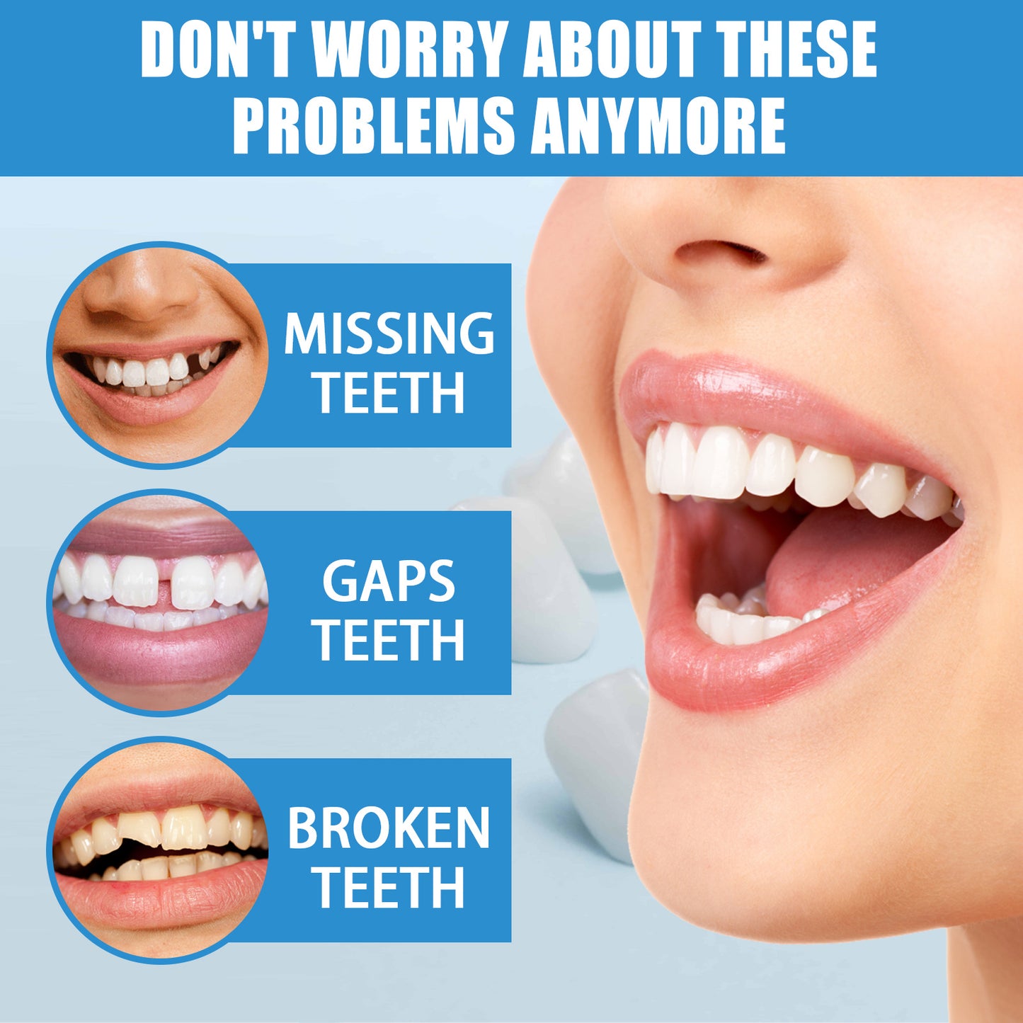 Halloween Makeup, Teeth Decoration, Dentures, Filling Gaps, Cavities, And Gum