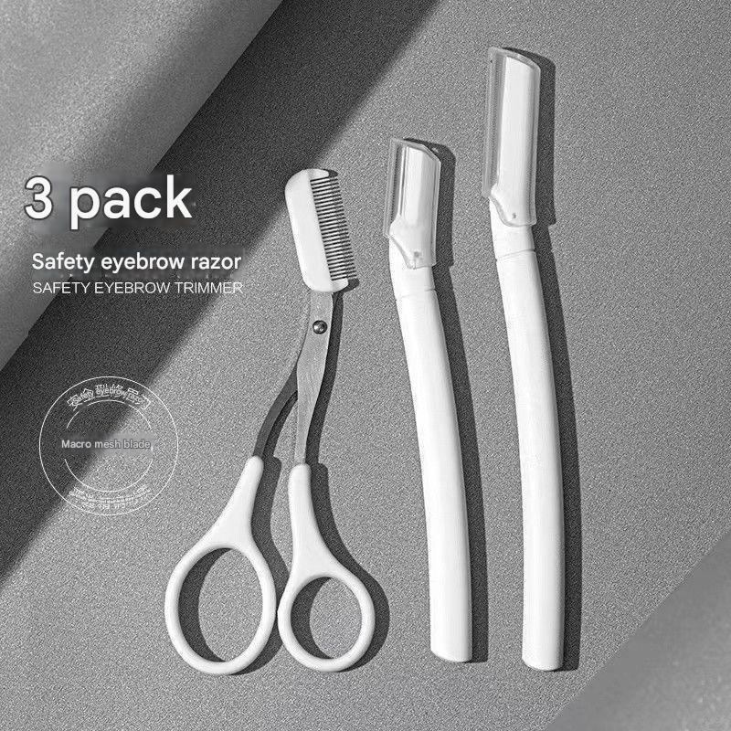 Eyebrow Trimmer Eyebrow Trimming Tool Set Macro Safety Type Beginner Men's And Women's Special Eyebrow Razor