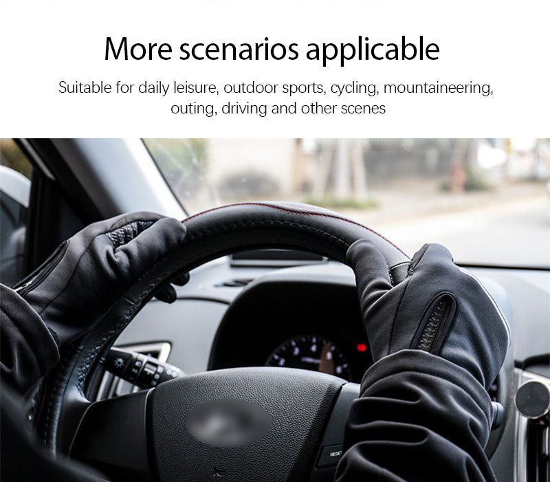 Winter Warm Riding Gloves Plus Fleece Touch Screen Gloves