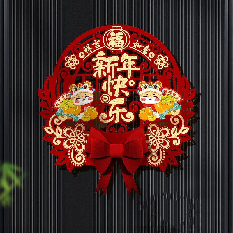 Creative New Year Door Decoration Supplies