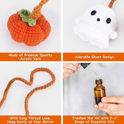 Halloween Funny Little Ghost Decoration Car Indoor Decorations
