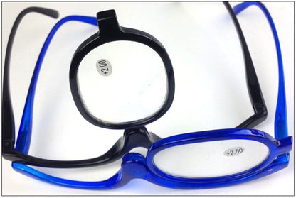 Makeup reading glasses