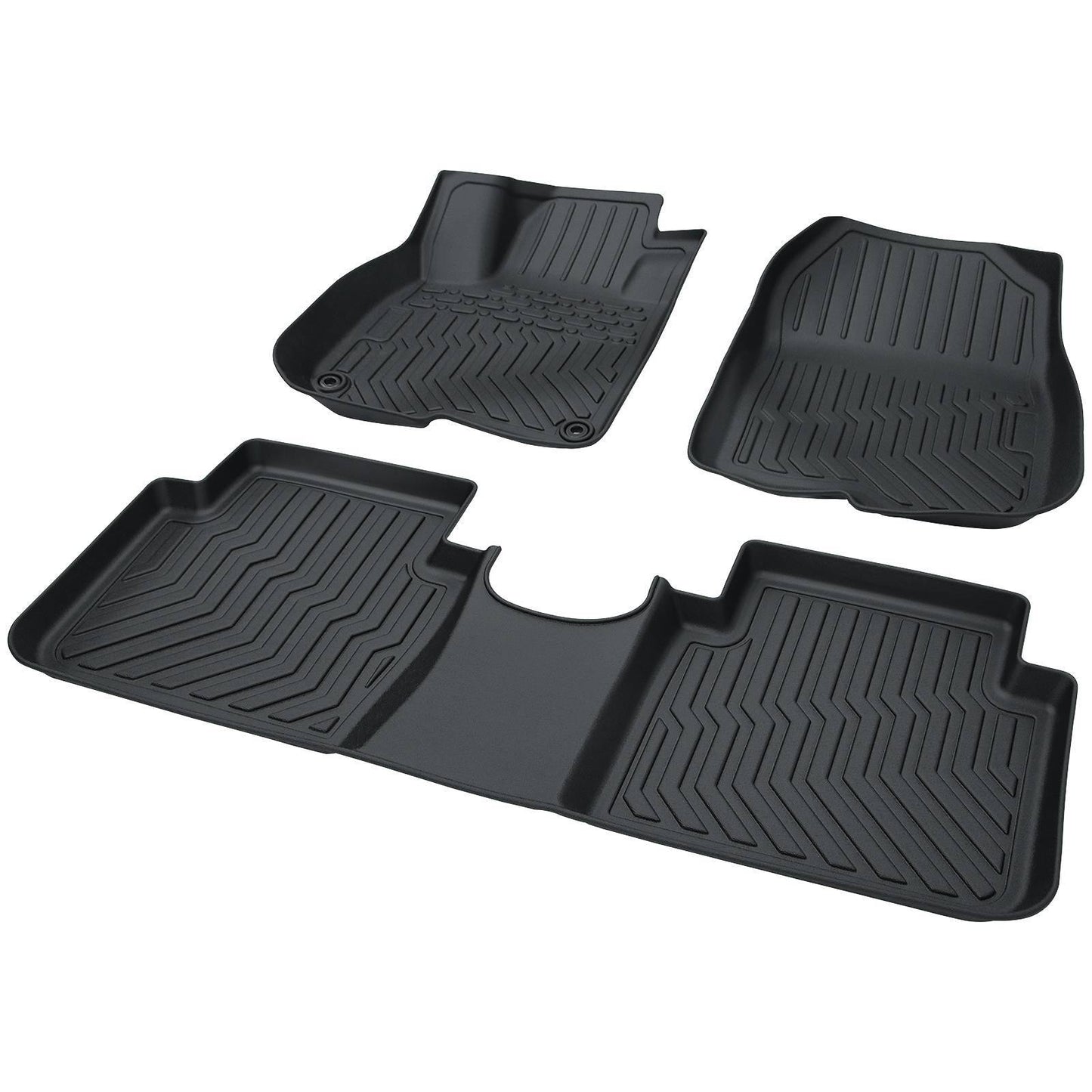 TPE Rubber Car Floor Mats All-Weather For 17-22 CR-V