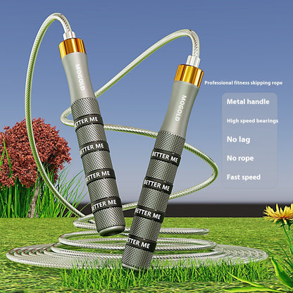 Racing Fitness Sports Training Color Ring Buckle Skipping Rope