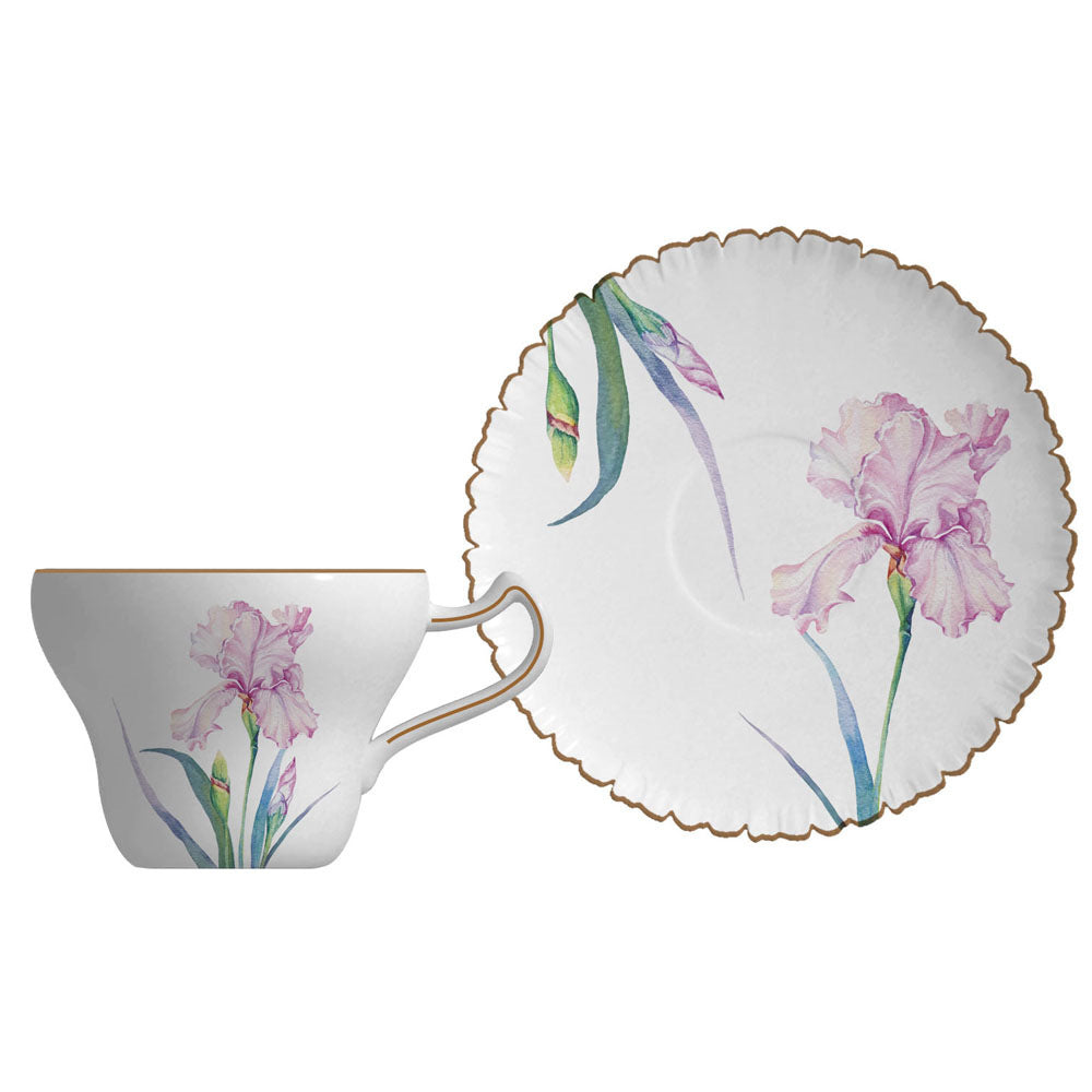 Nordic Light Luxury Love Lusi Coffee Cup Plate Set