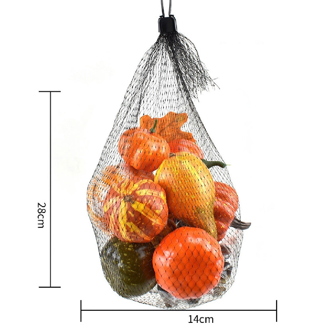 Autumn Pastoral Style Simulation Pumpkin Acorn Maple Leaf Pine Cone Halloween Diy Decoration Props