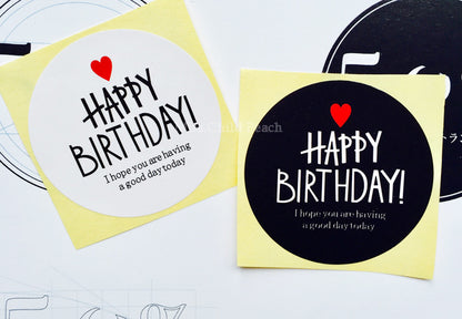 Baking Packing Boxes Decorative Sealed Sticker