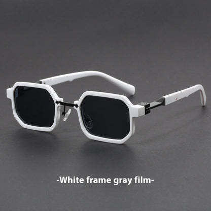 Retro Polygon Exquisite Sun Glasses Women