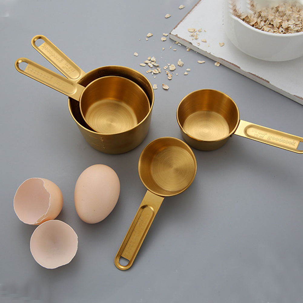 Stainess Steel Measuring Spoons Kitchen Scale Coffee Scoop Baking Bartending Kitchen Tool