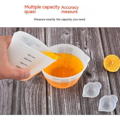 Multi-specification Silica Gel Measuring Cup 6-piece Set