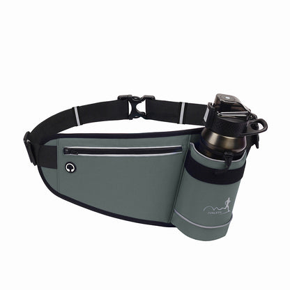 Multifunctional Fitness Water Bottle Waist Bag Close-fitting Waterproof