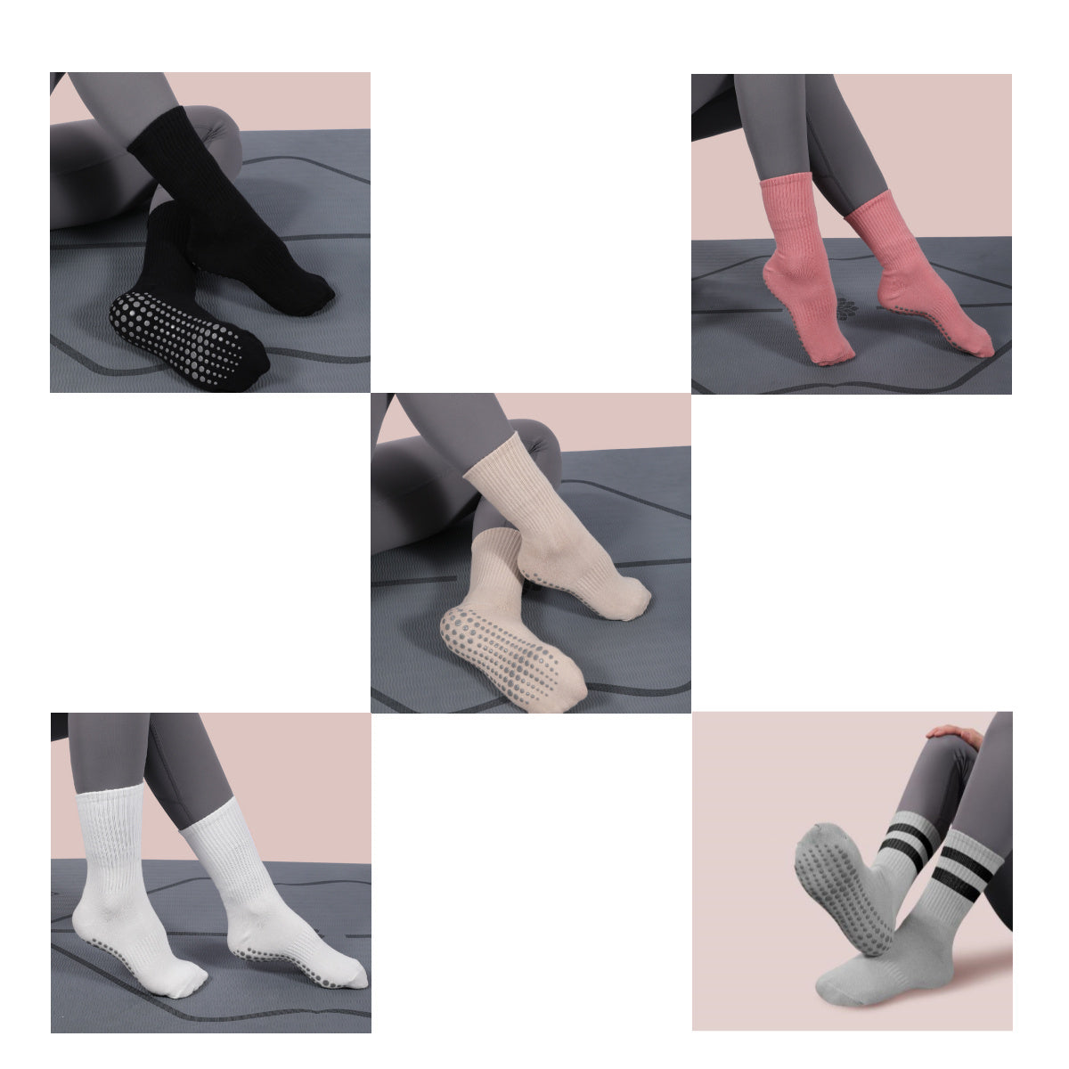 Women's Cotton Yoga Socks