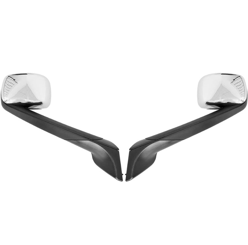 Freightliner- New Cascadia Hood Mirror Assembly Electroplated With Heating