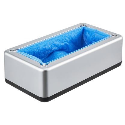 Shoe Cover Dispenser Fits Up To US 11 With Disposable Plastic Covers
