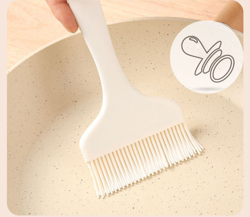 1PC Silicone Barbeque Brush Cooking BBQ Heat Resistant Oil Brushes Kitchen Supplies Bar Cake Baking Tools Utensil Supplies