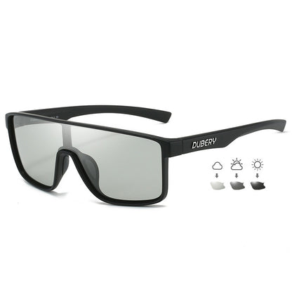 Men's And Women's Real Film One-piece Polarized Outdoor Cycling Fishing Sunglasses Sun Glasses