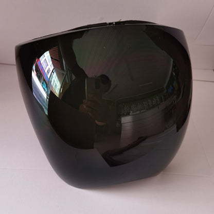 Face Screen Anti-droplet Anti-fog Windproof Eye Protection Dustproof Lampblack Mask Transparent Full Face Head Cover