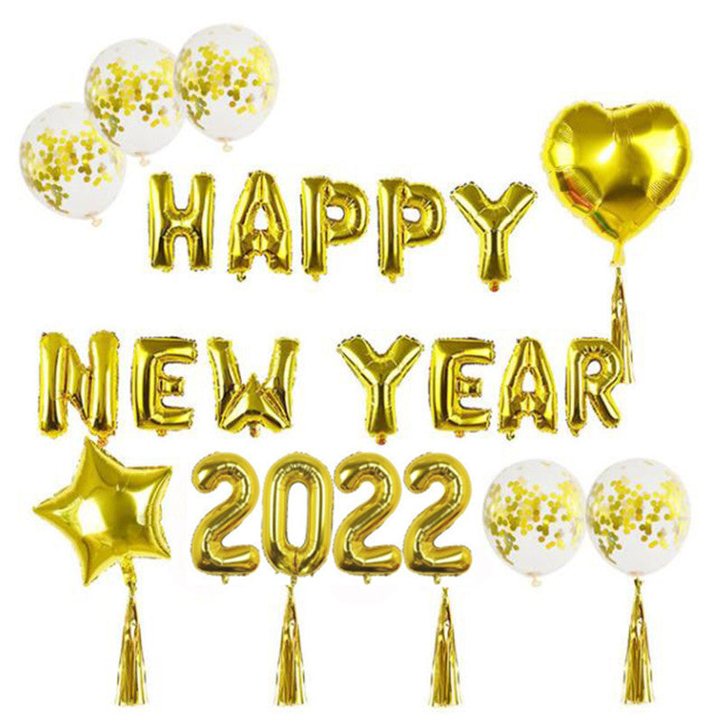 New Year Party Decoration Balloon Company Annual Spring Festival Aluminum Film Balloons