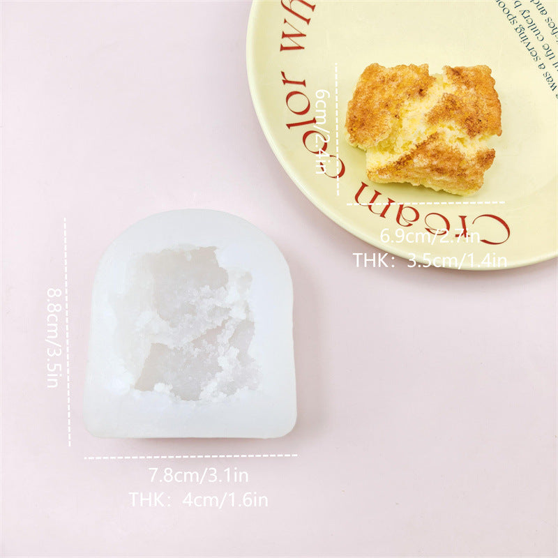 Creative Replica Bread Silicone Fondant Cake Decoration Tool DIY Handmade Pinch Mold