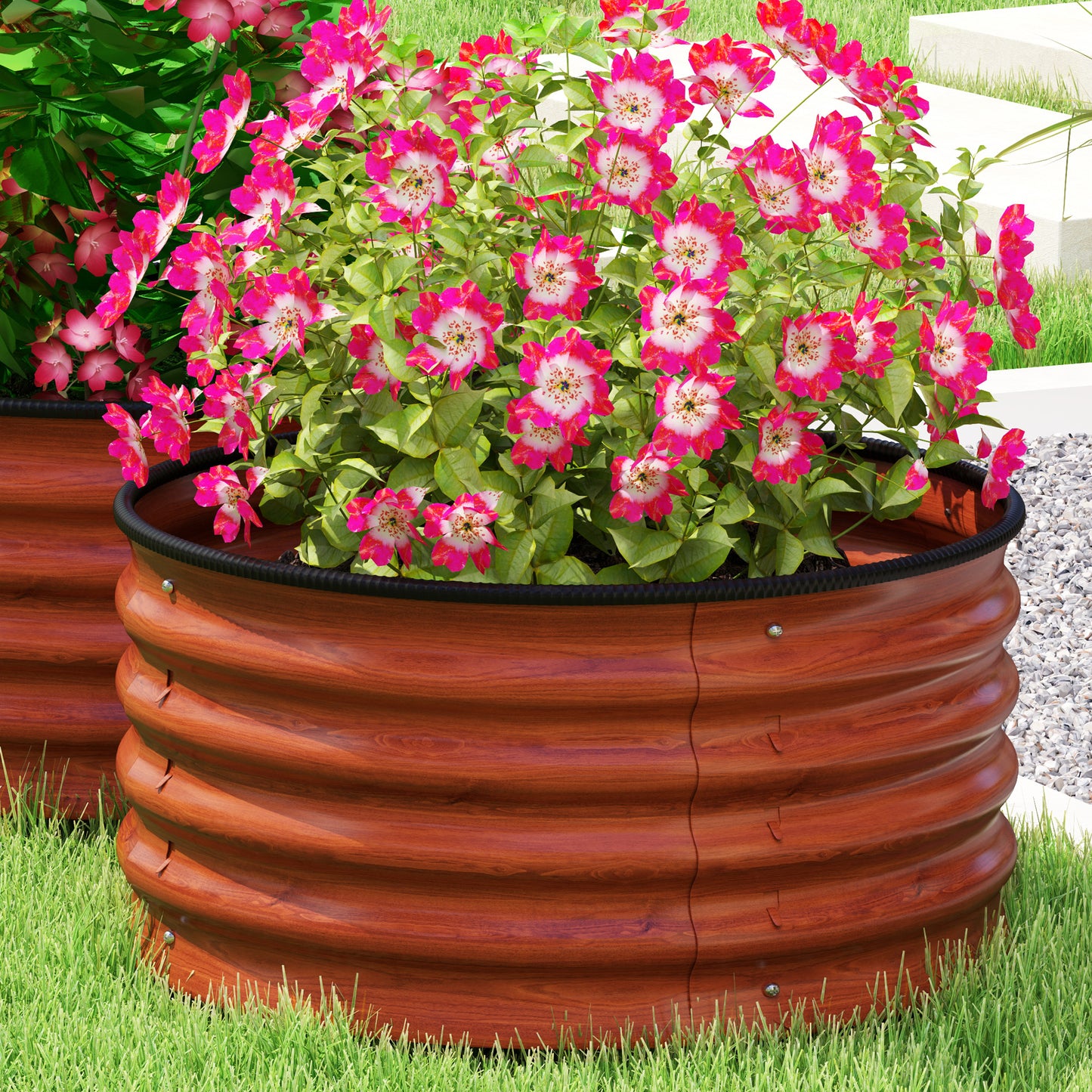 Set of 2 Raised Garden Bed
