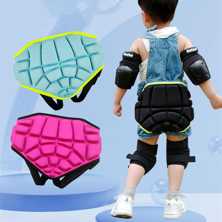 Roller Skating Skateboard Ski Hip Pad Childrens Protective Gear Anti-fall Pants Equipment Set