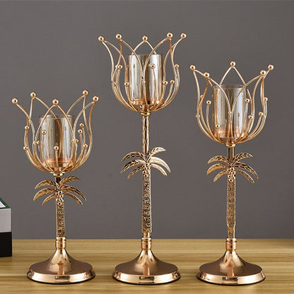 Wrought Iron Candle Holder Home Decoration Candle Holder