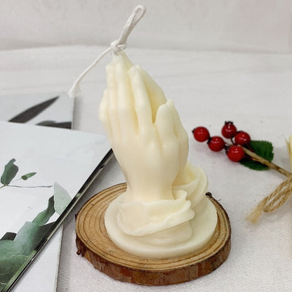 Palm Blessing Aromatherapy Candle New Year Blessing Decoration Ornaments