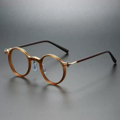 Retro Artistic Glasses Frame Unisex