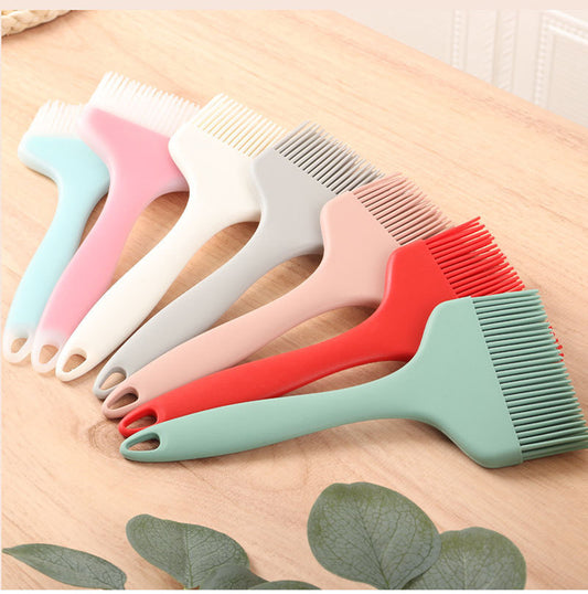 1PC Silicone Barbeque Brush Cooking BBQ Heat Resistant Oil Brushes Kitchen Supplies Bar Cake Baking Tools Utensil Supplies