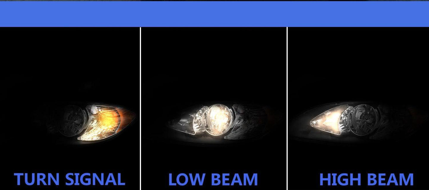 2008-2016 International ProStar Headlights, Set-2 Pieces