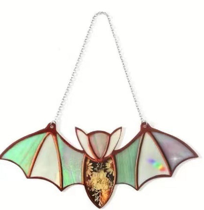 Halloween Decoration Hanging Acrylic Bat Pendant