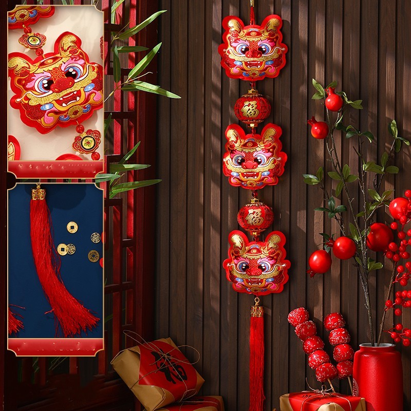 New Year Decorations And Lucky Character Small Pendants