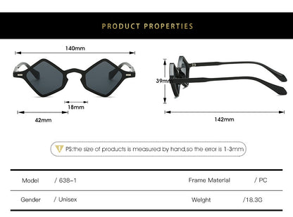 Women's Fashion Geometry Pattern Triangle Glasses