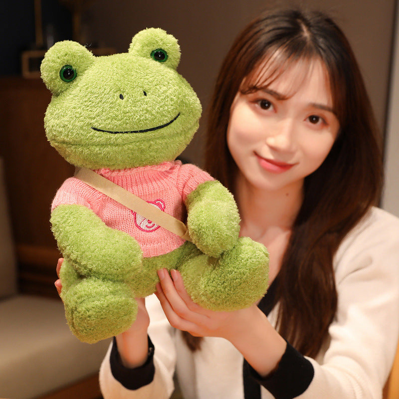 Cartoon Big Eyes Frog Doll Doll