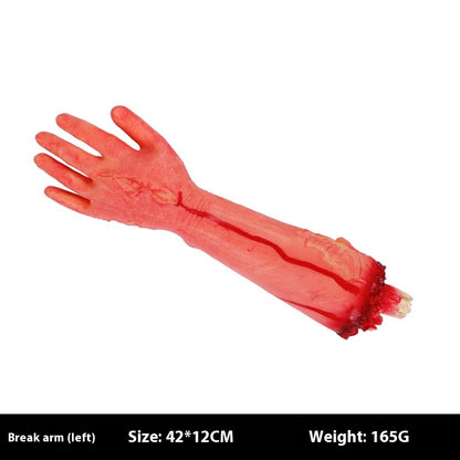 Halloween Broken Hand Horror Decoration Props Haunted House Bar Chamber Spoof Simulation