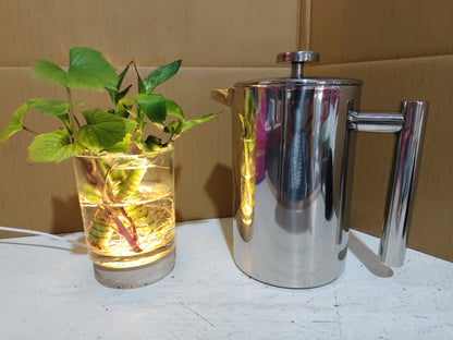 French Press Coffee Maker Stainless Steel Coffee Percolator