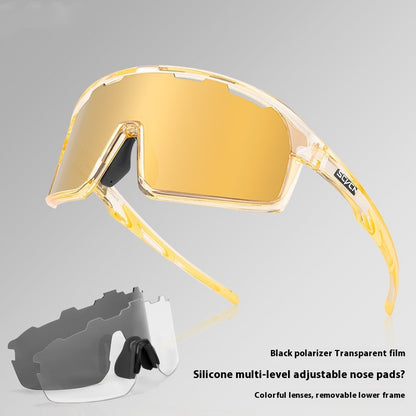 New Dual-form Outdoor Cycling Athletic Glasses Mountain Bike UV Protection Glasses