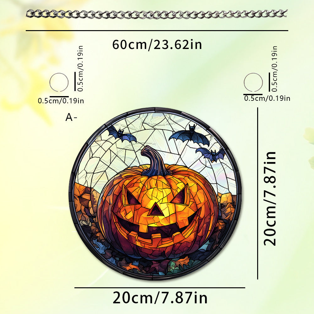 Halloween Pumpkin Ghost Hanging Decoration