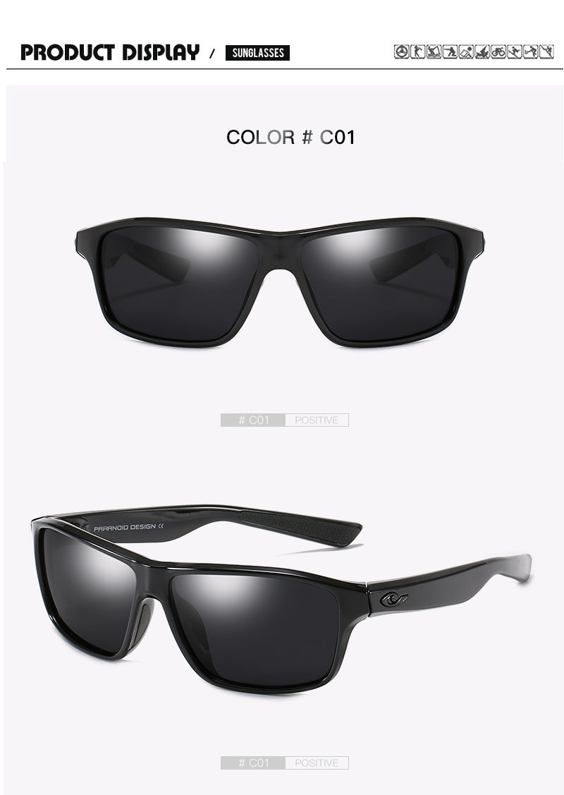 Sun Glasses Square Outdoor Sunglasses Men